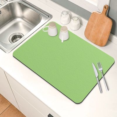 OEM Service Kitchen Tableware Home Restaurant Hotel Quick-Dry Mat with Water Absorbent