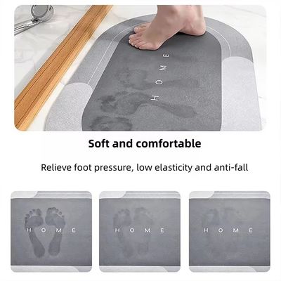 Eco-friendly Modern Style Bathroom Absorbent Non-slip Carpet Floor Door Mat 40*60cm