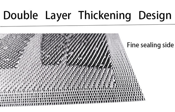 Kitchen Essential Durable PVC Rectangle Place Tray Mat for Christmas Celebrations