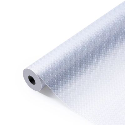 EVA Waterproof Oil Proof Kitchen Cabinet Drawer Mat White Grey Shelf Liner Anti Slip Mat