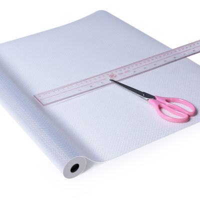 EVA Waterproof Oil Proof Kitchen Cabinet Drawer Mat White Grey Shelf Liner Anti Slip Mat